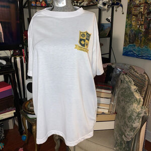 Men's White VHS Writing Coalition Short Sleeve Tee L